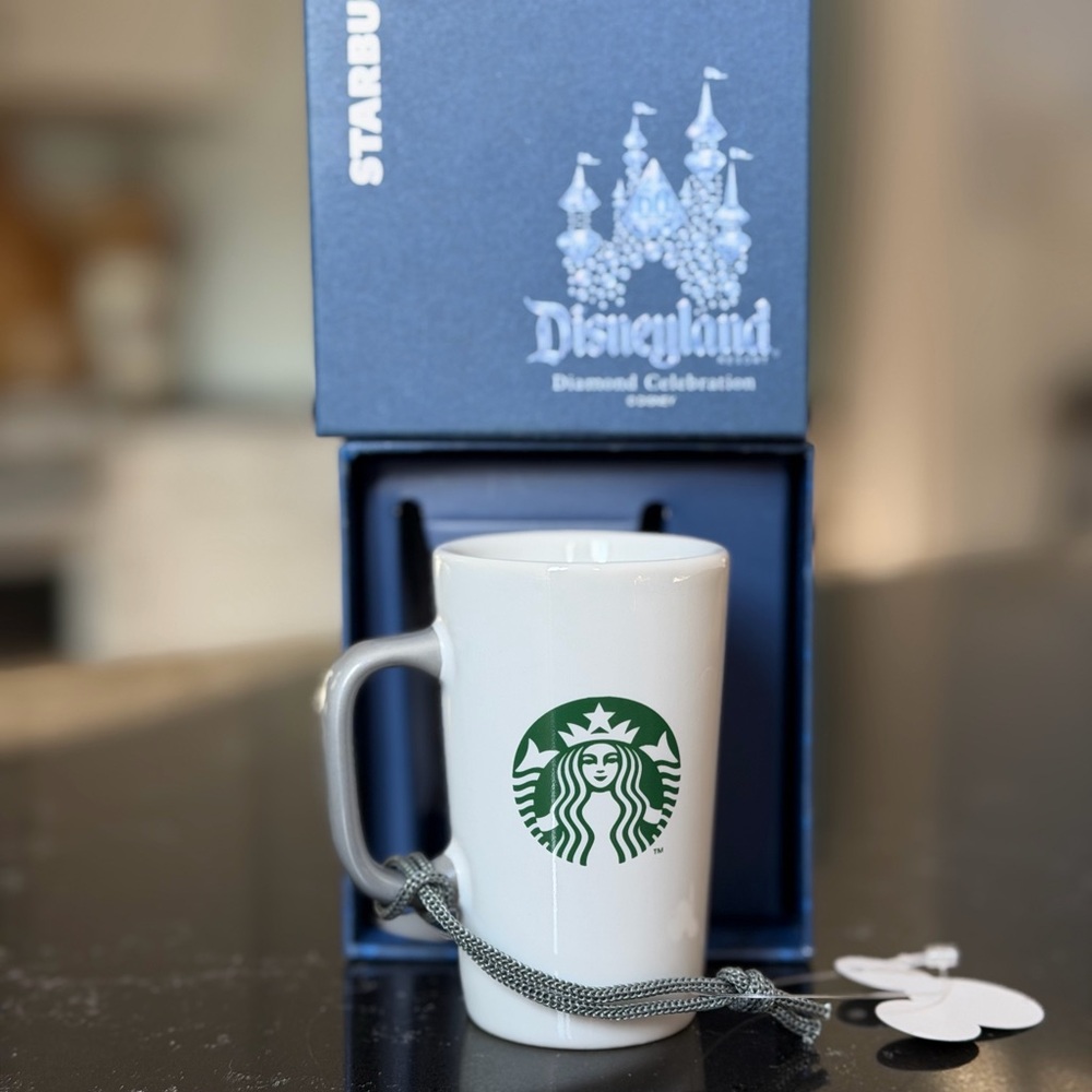 Starbucks Disneyland Diamond Celebration Mug NIB